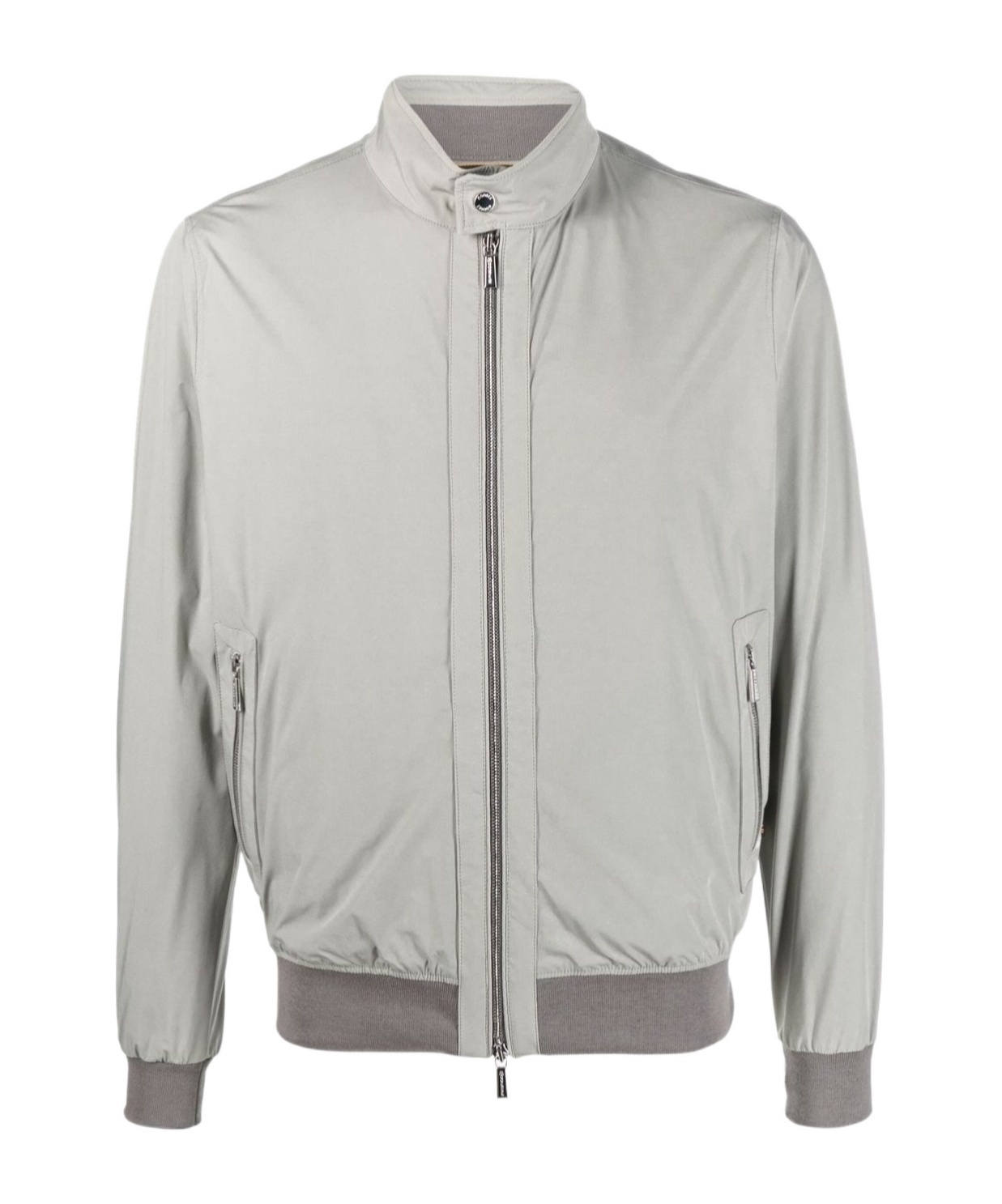 Moorer Long-sleeved Casual Jacket In Gray