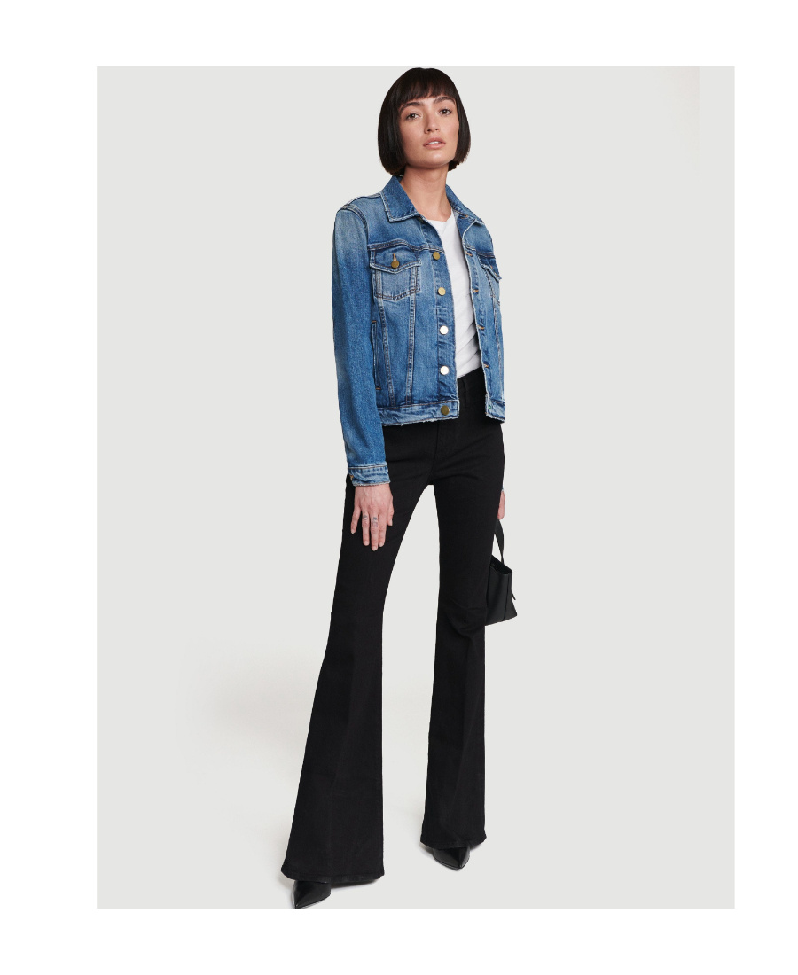 FRAME LE HIGH FLARE FILM HIGH WAIST JEANS