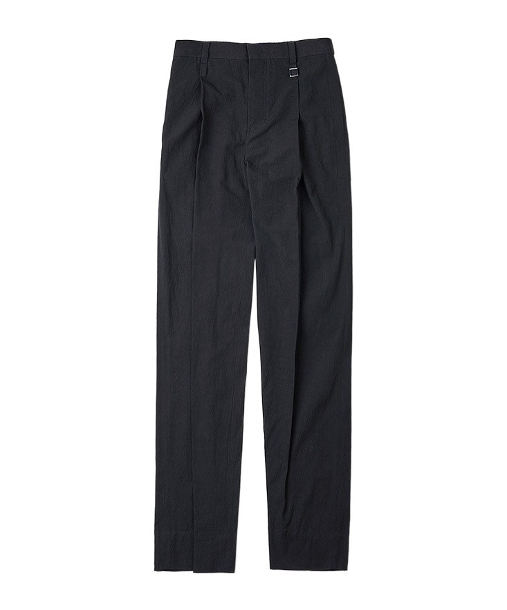 Wooyoungmi Waistband Loop Casual Pants In Black