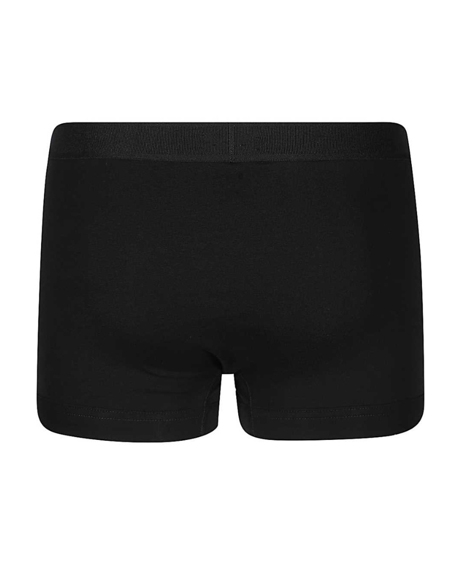 Tom Ford Cotton Blend Boxer Briefs In Black