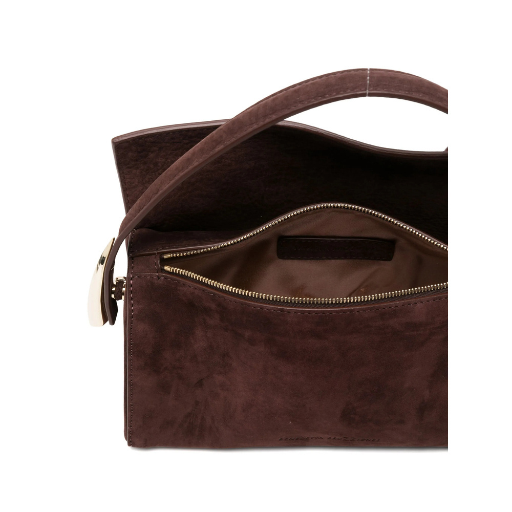 Benedetta Bruzziches Top Handle Shoulder Bag In Black