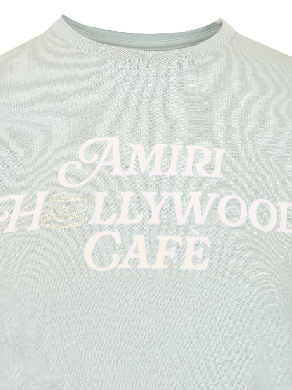 Amiri Short-sleeved T-shirt In Blue