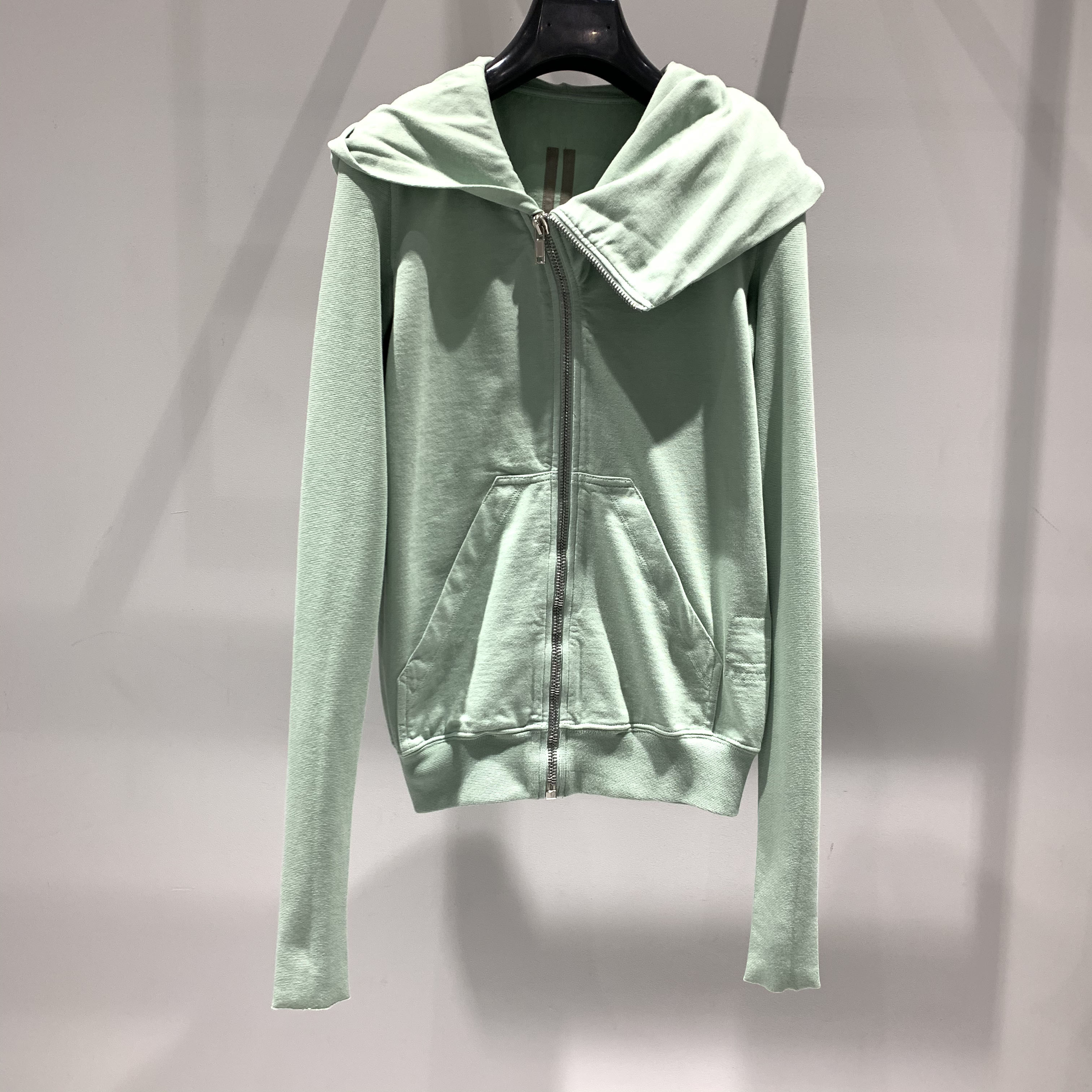 Rick Owens Drkshdw Zipper Sleeve Casual Jacket In Gray