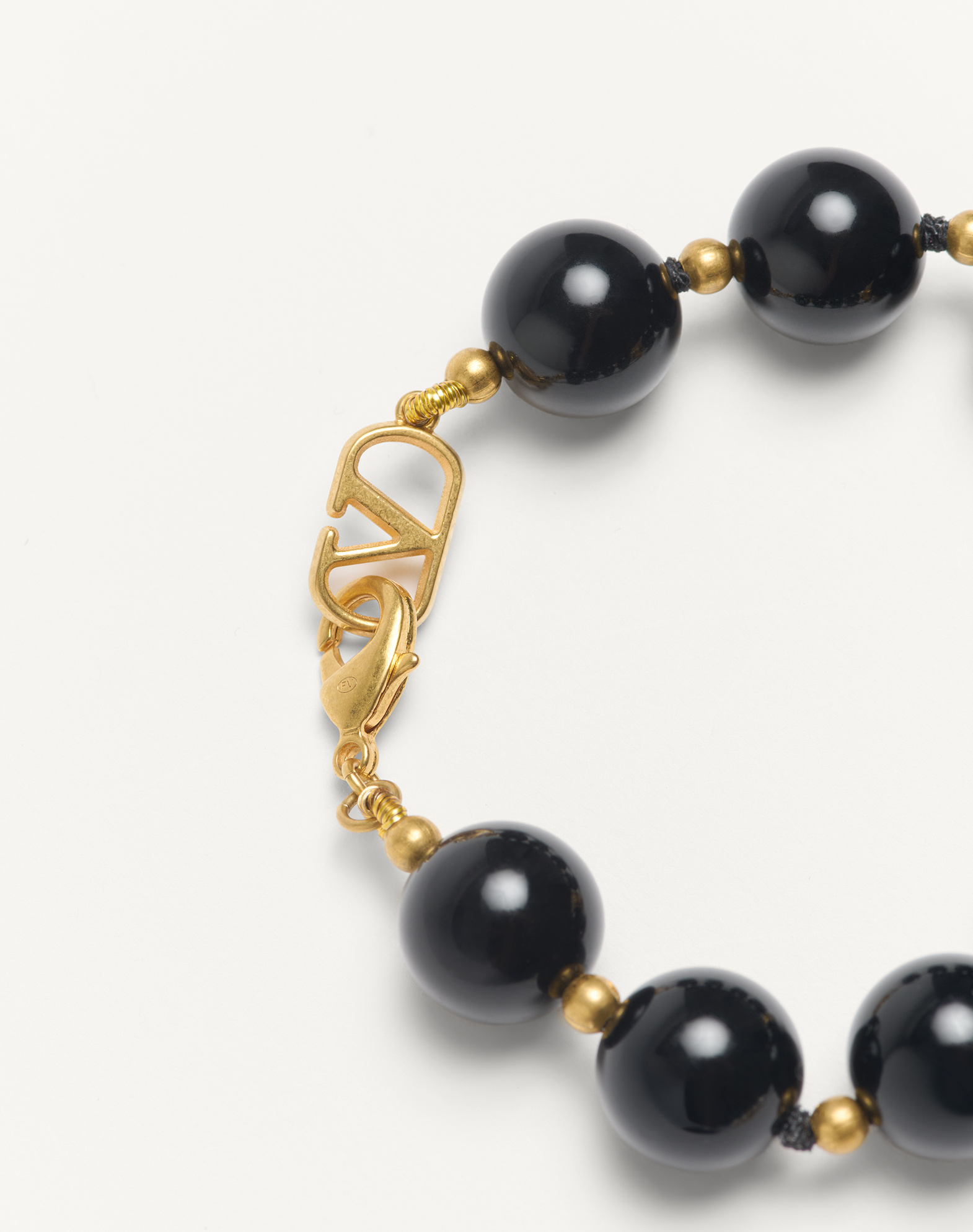 Valentino Crystal-embellished Coeur Royal Bracelet In Multicolor