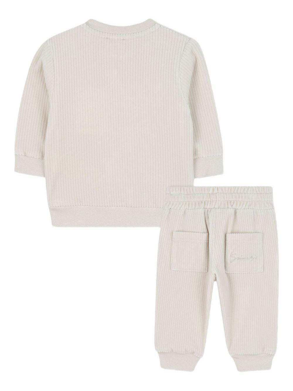Givenchy Ribbed Tracksuit In White