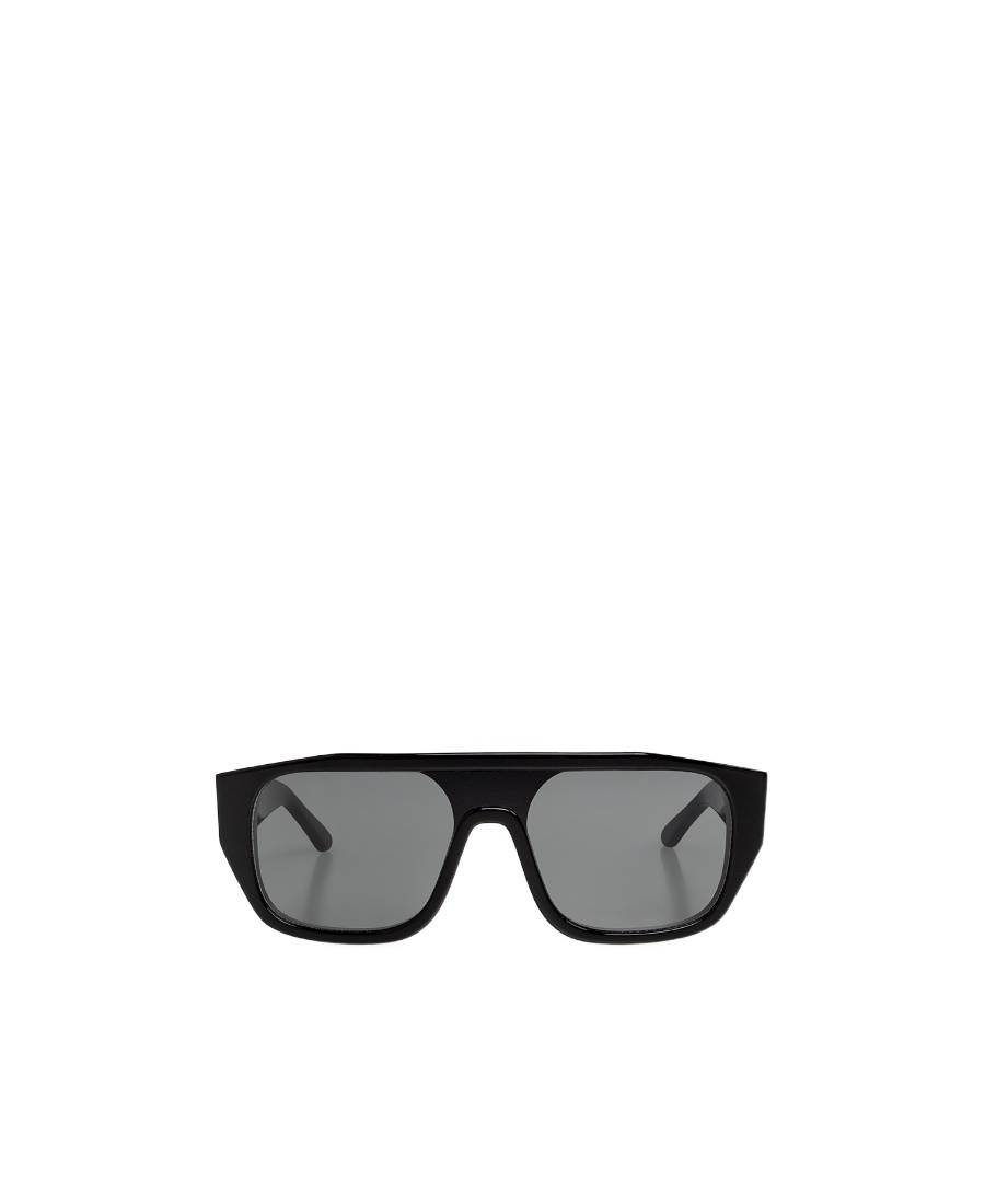 Thierry Lasry Klassy Mirrored Square-frame Sunglasses In Gray