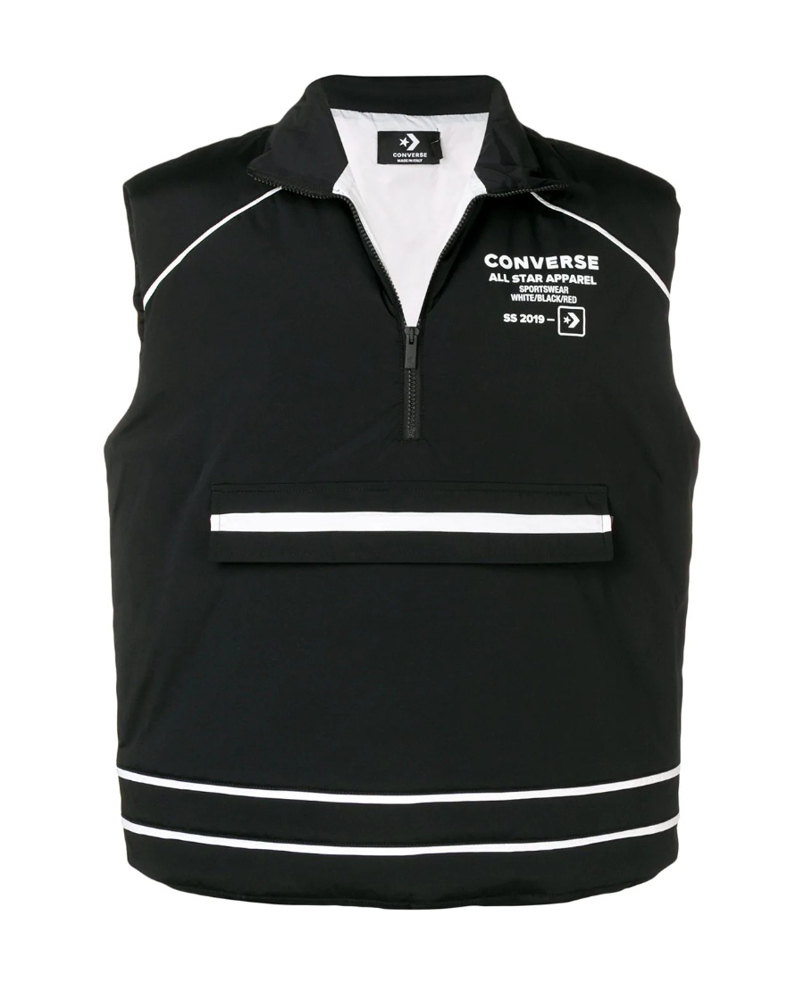 Converse All Star Apparel Vest In Black