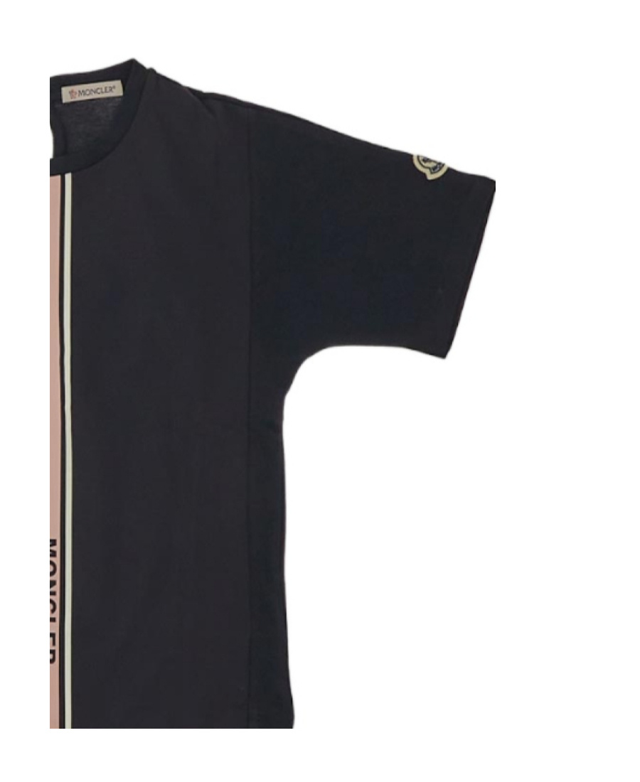 Moncler Logo-print T-shirt In Black