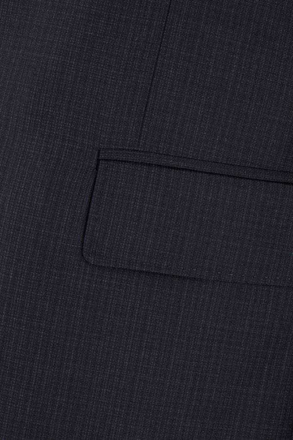 Shop Zegna Single-breasted Wool Suit In Black