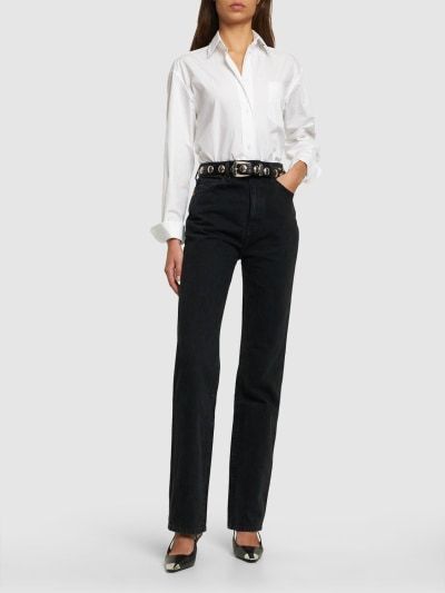 Khaite Five-pocket Denim Trousers