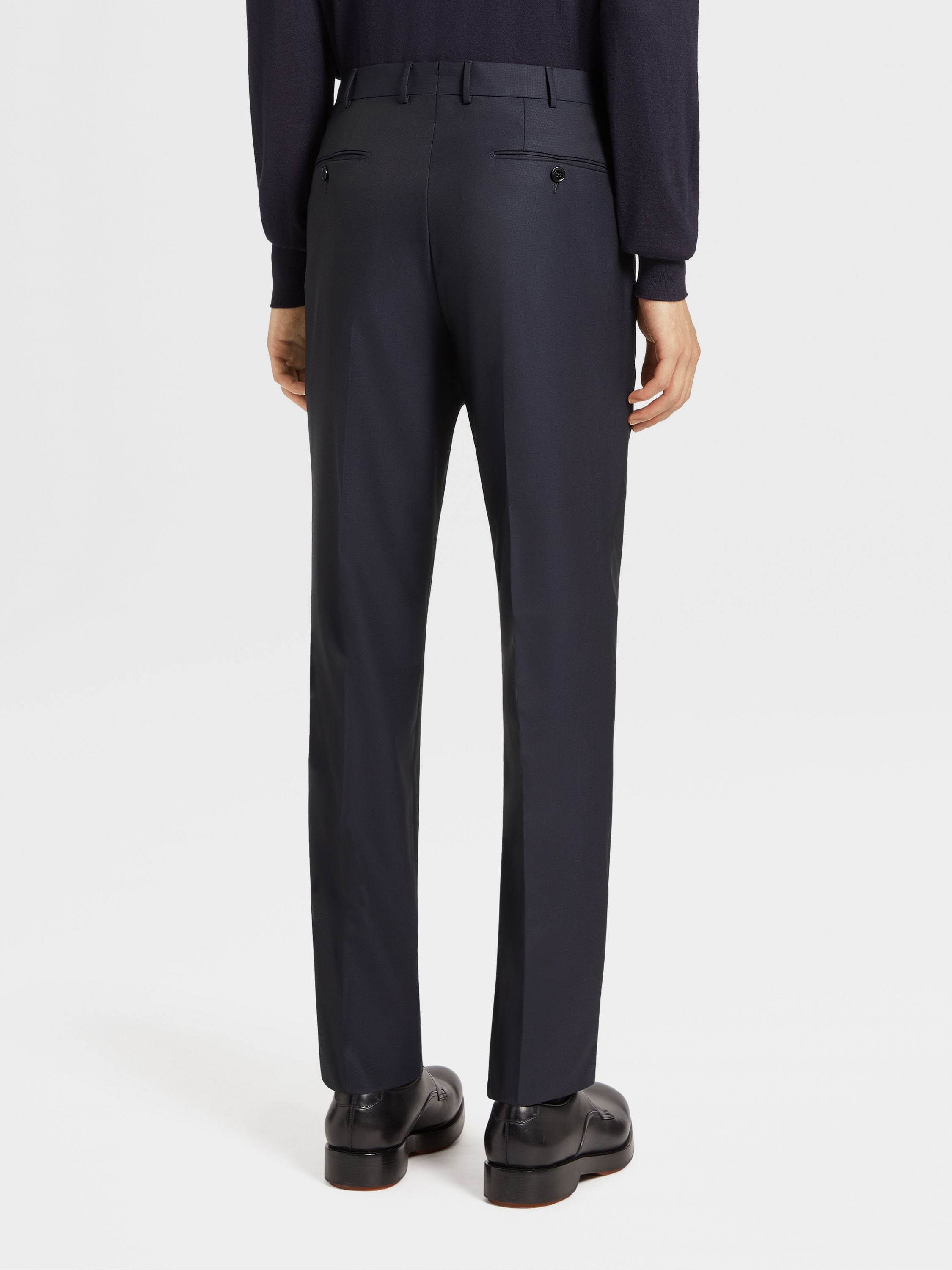 Zegna 15milmil15 Tailored Trousers In Black