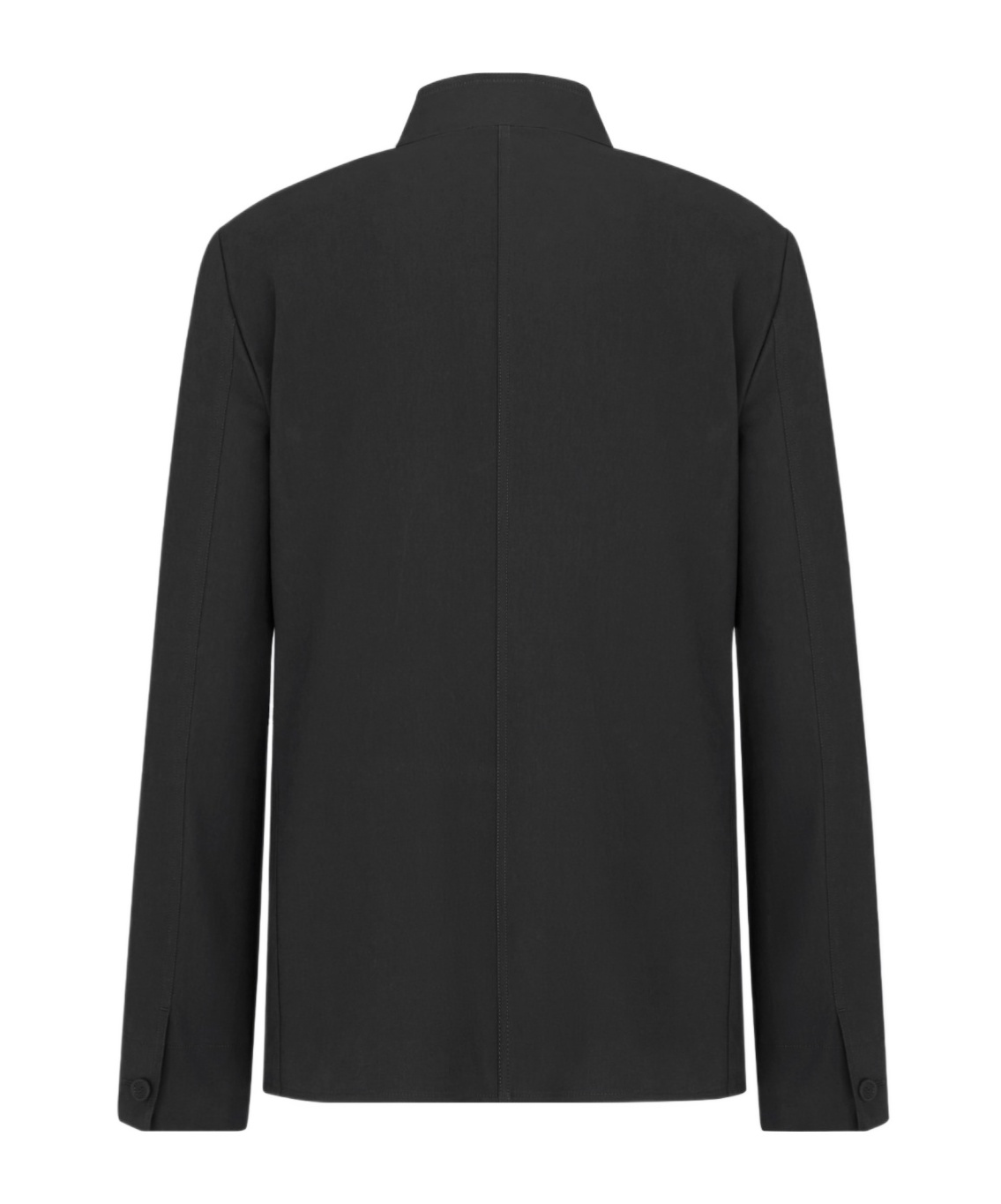 Dior Long-sleeved Button-down Casual Jacket In Black