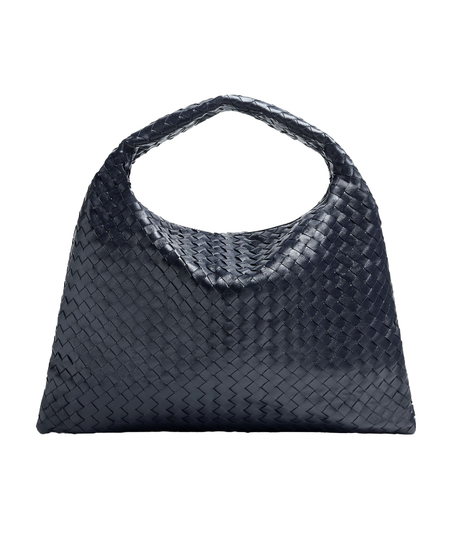 Bottega Veneta Large Hop Backpack In Blue