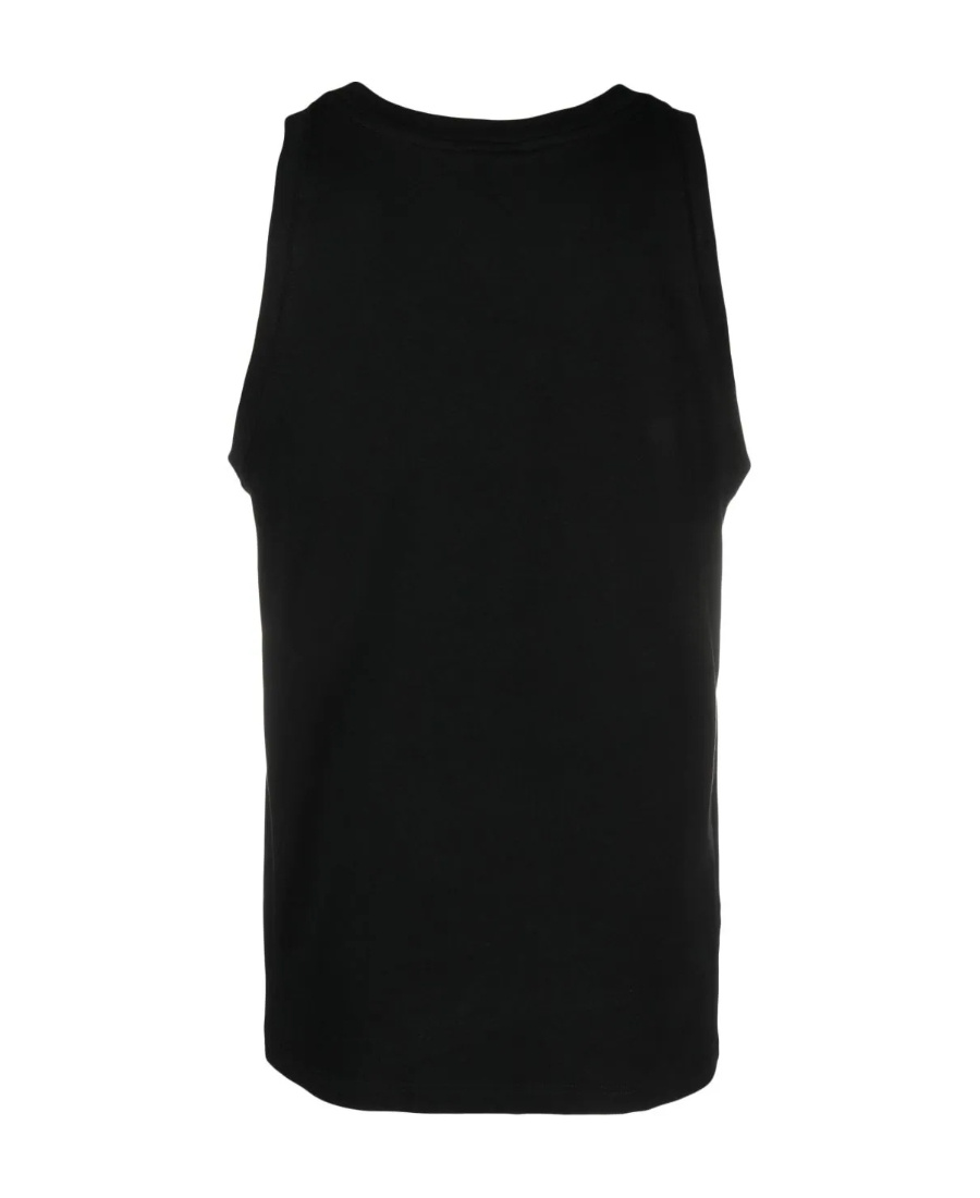Dolce & Gabbana Canotta Con Patch In Black