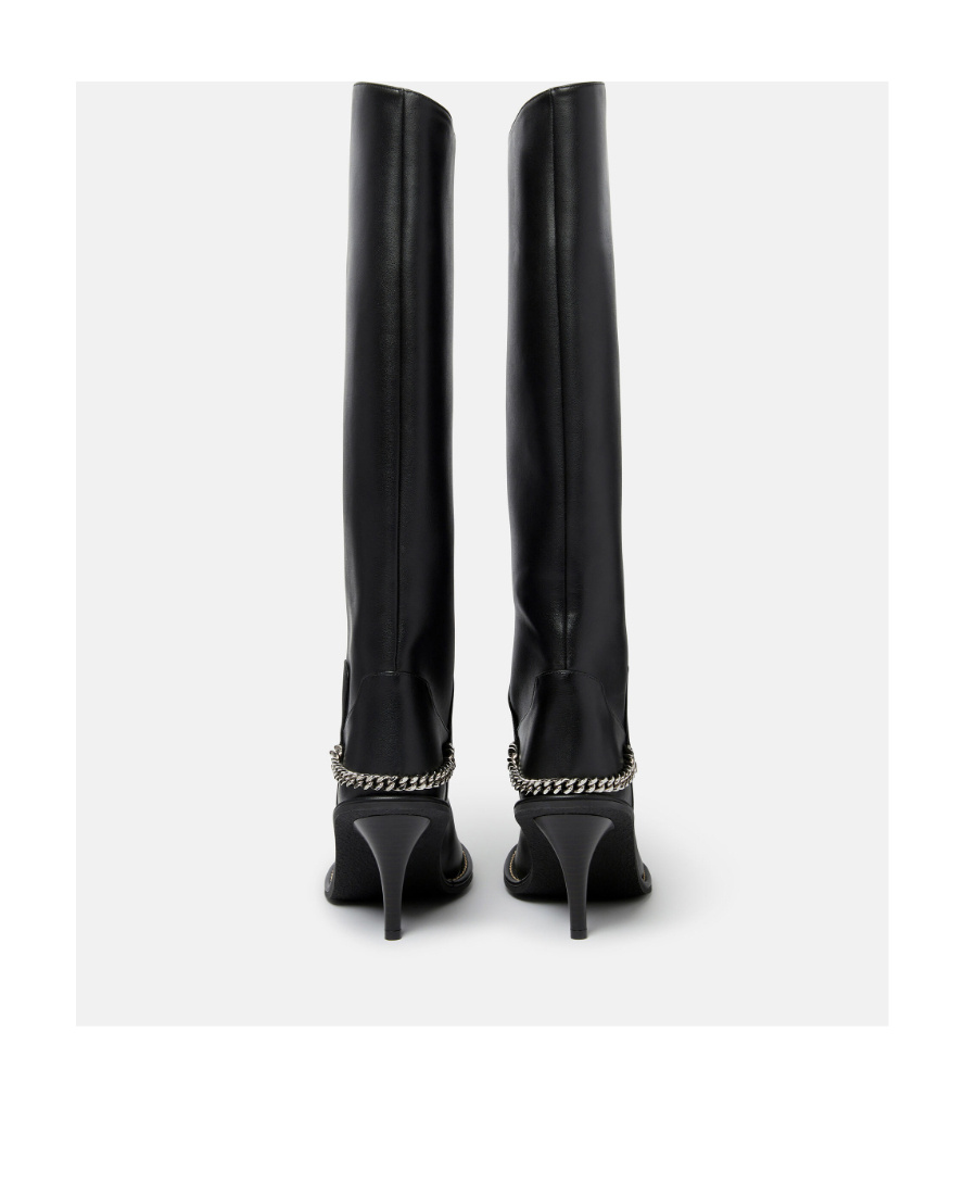 Stella Mccartney Ryder Boots In Black
