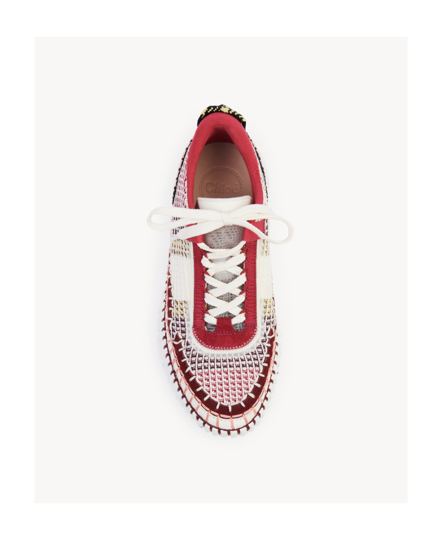 Chloé Nama Low-top Sneakers In White