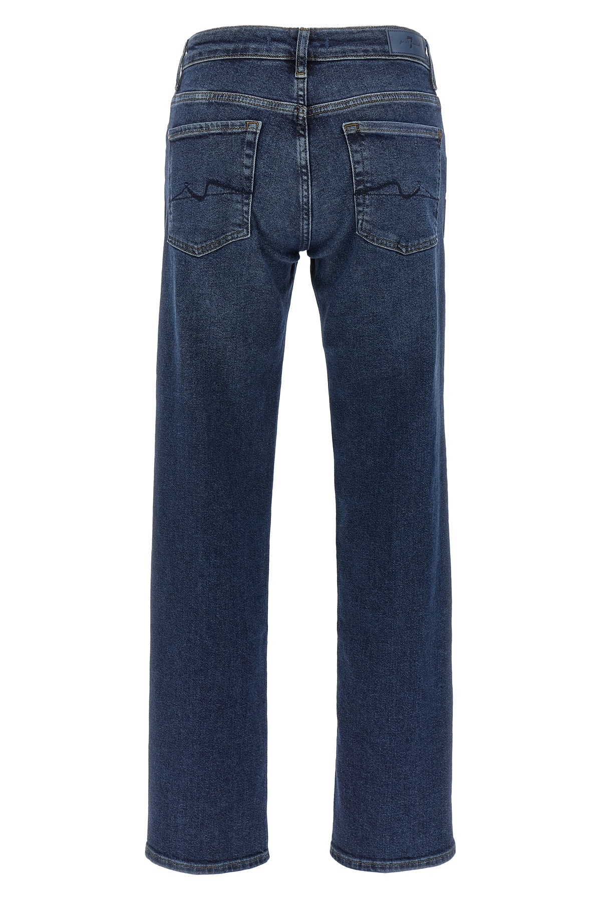7 For All Mankind Faded Jeans Contrast Stitching