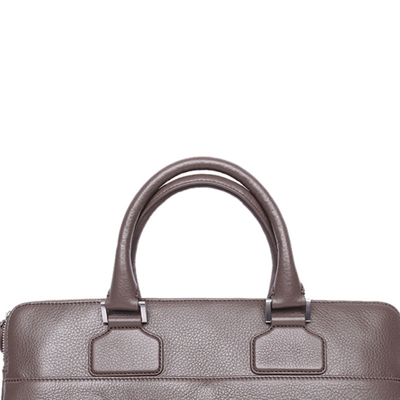 Emporio Armani Logo Details Handbag In Gray