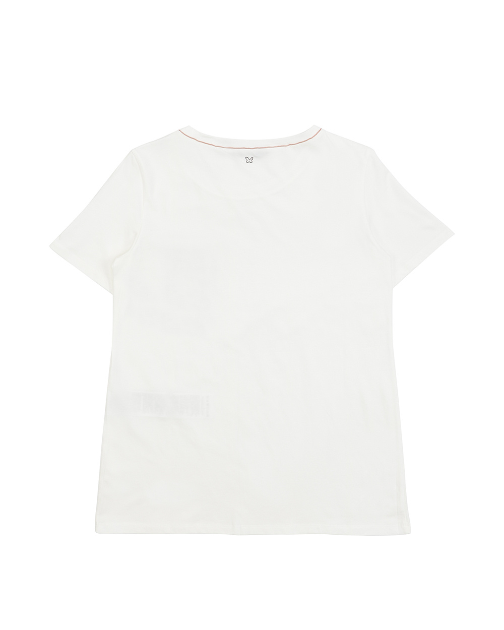Weekend Max Mara T-shirt With Round Neck And Short Sleeves In White