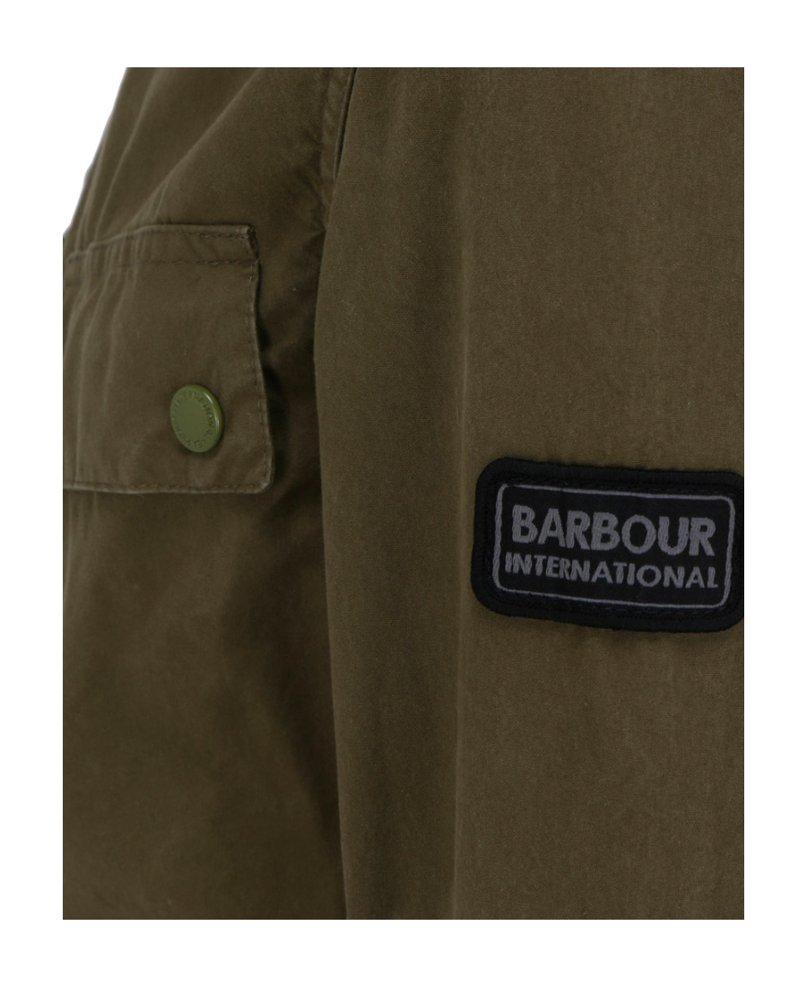BARBOUR LOGO-PATCH LIGHTWEIGHT JACKET