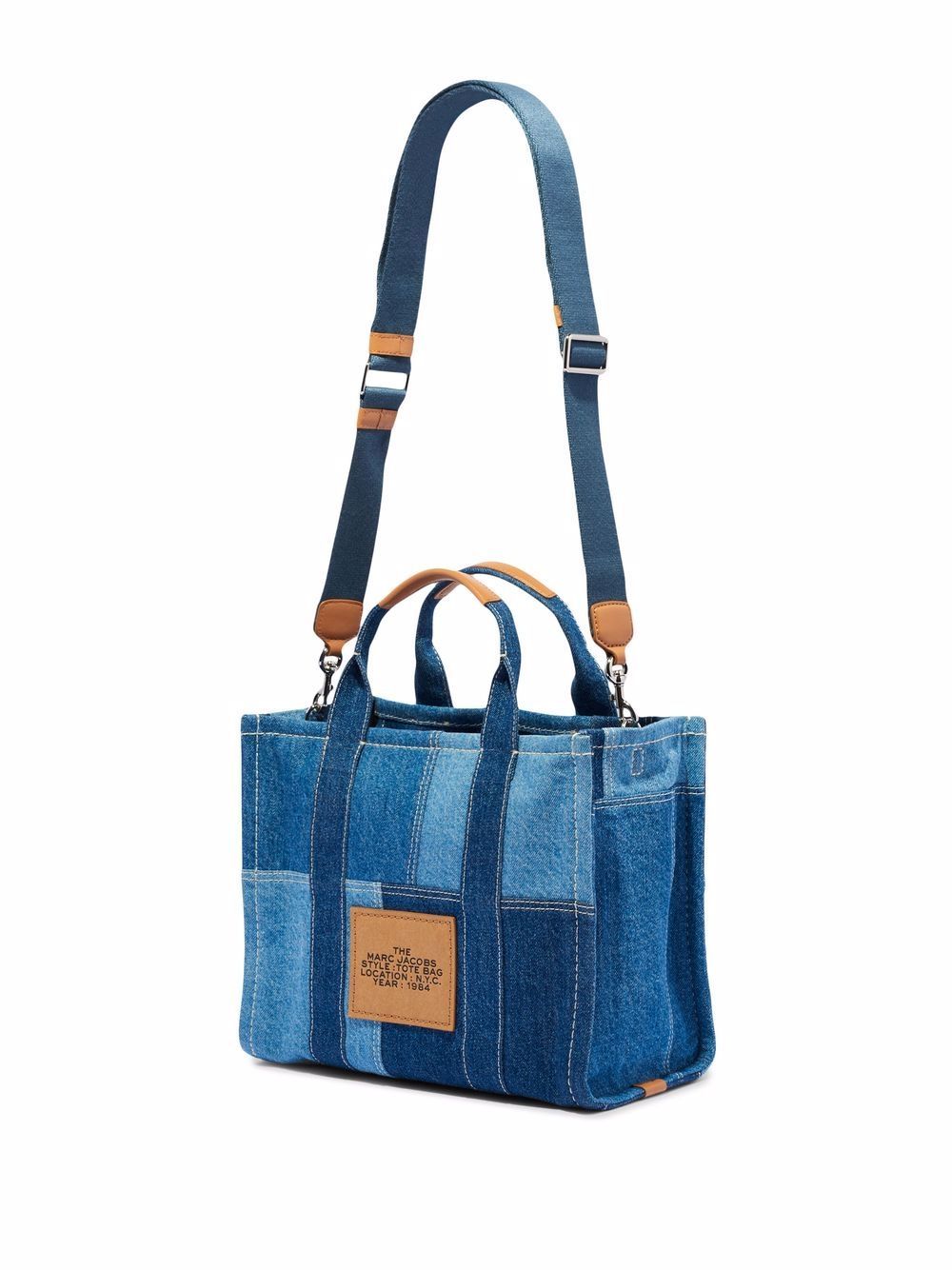 MARC JACOBS THE DENIM SMALL TOTE BAG