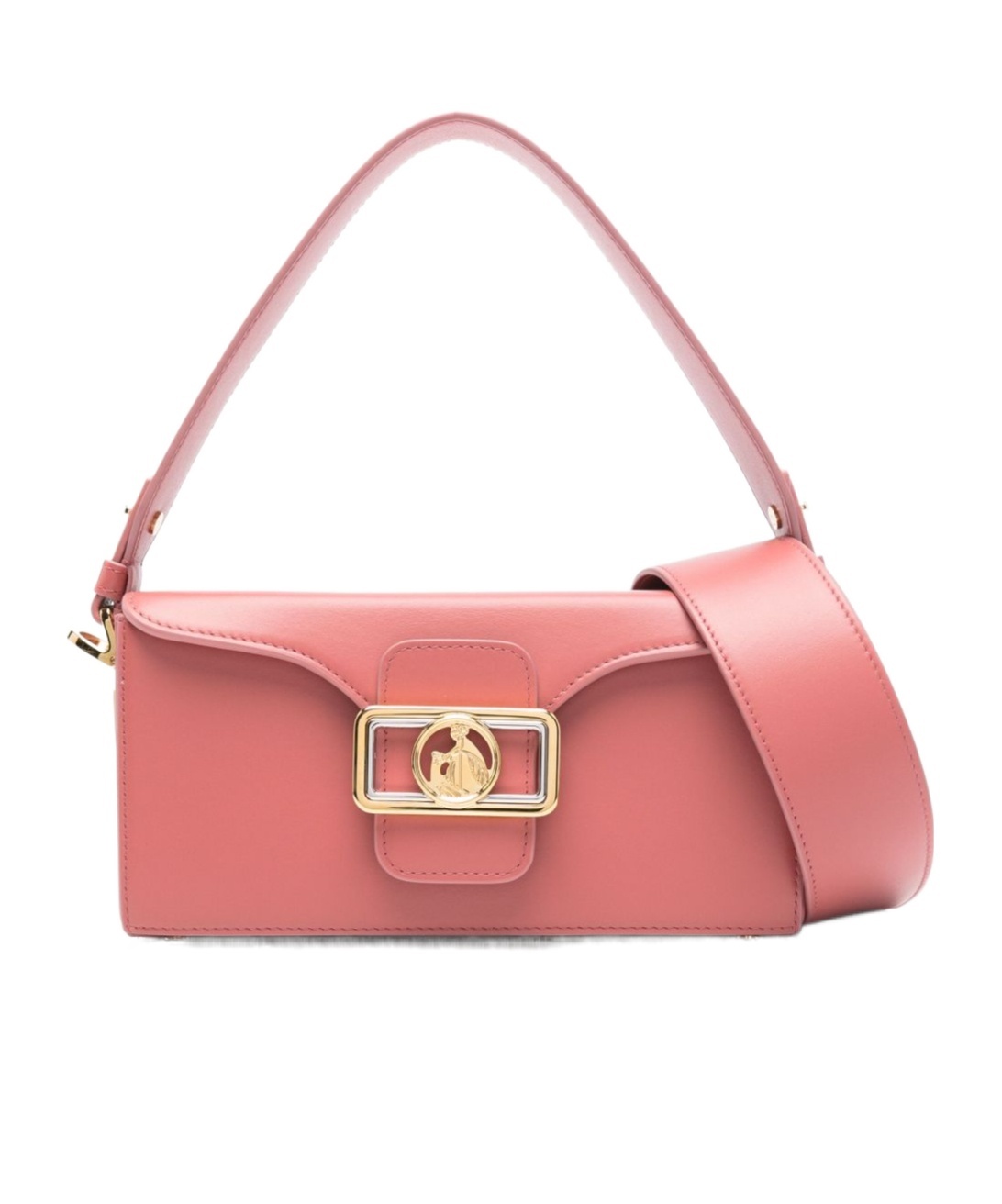 Shop Lanvin Flip Shoulder Bag In Pink
