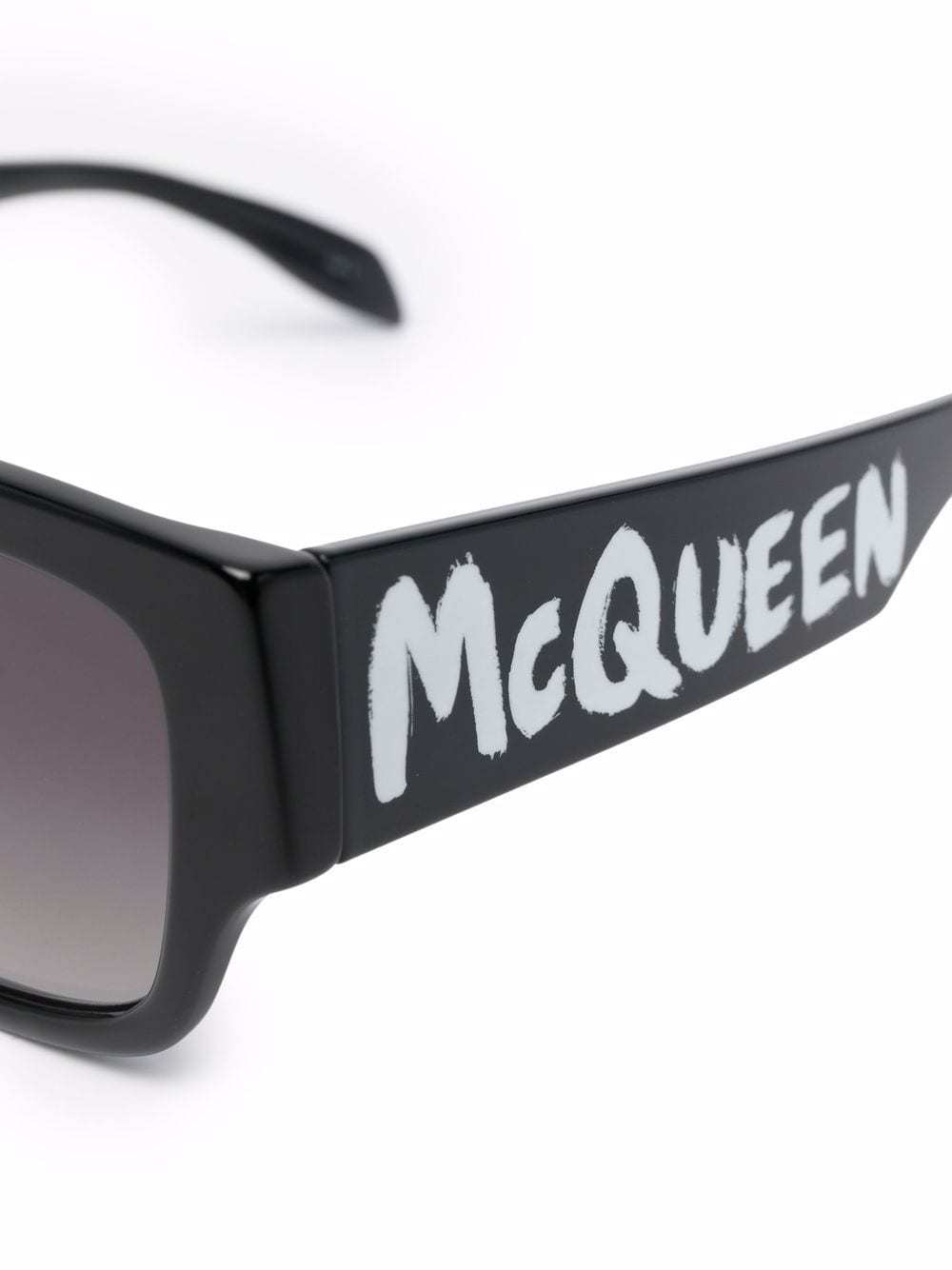 ALEXANDER MCQUEEN RECTANGLE-FRAME SUNGLASSES