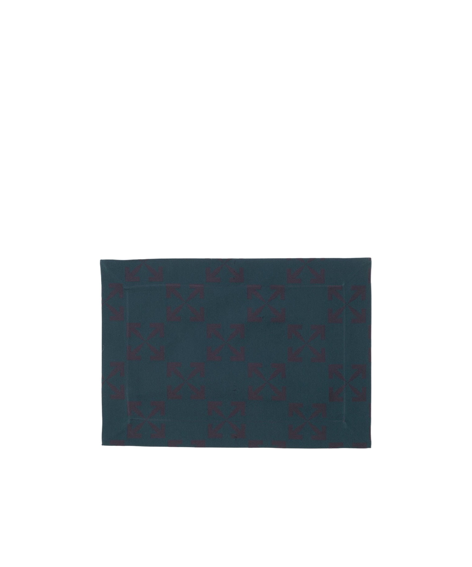 Off-white Arrows-print Napkins (set Of Four) In Green