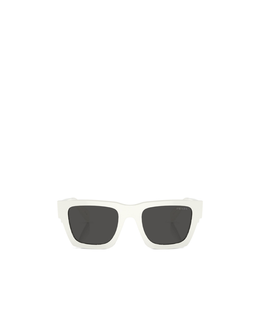 Prada Square Frame Sunglasses Sunglasses In White