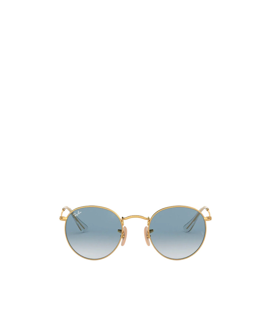 Ray Ban Ray-ban Round Frame Sunglasses In Blue