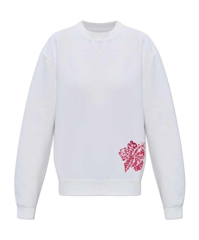 Dsquared2 Long Sleeve Sweatshirt In White