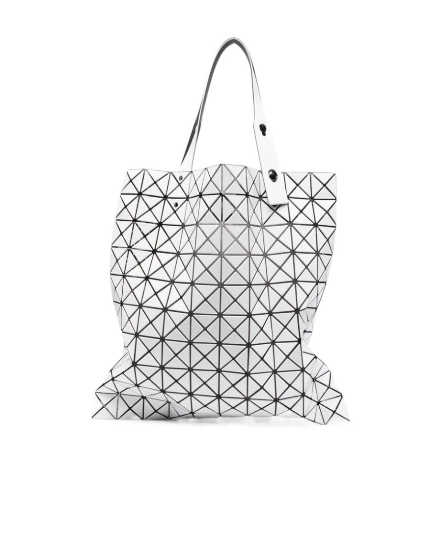Shop Bao Bao Issey Miyake Large Prism Tote Bag In White