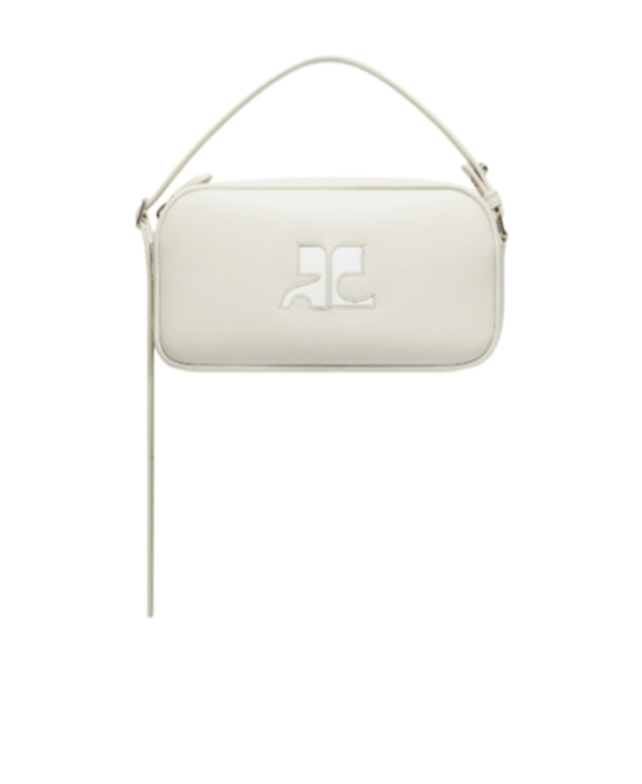Courrèges Reedition Baguette Bag In White