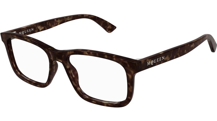 Alexander Mcqueen Full-frame Flat Mirror In Brown
