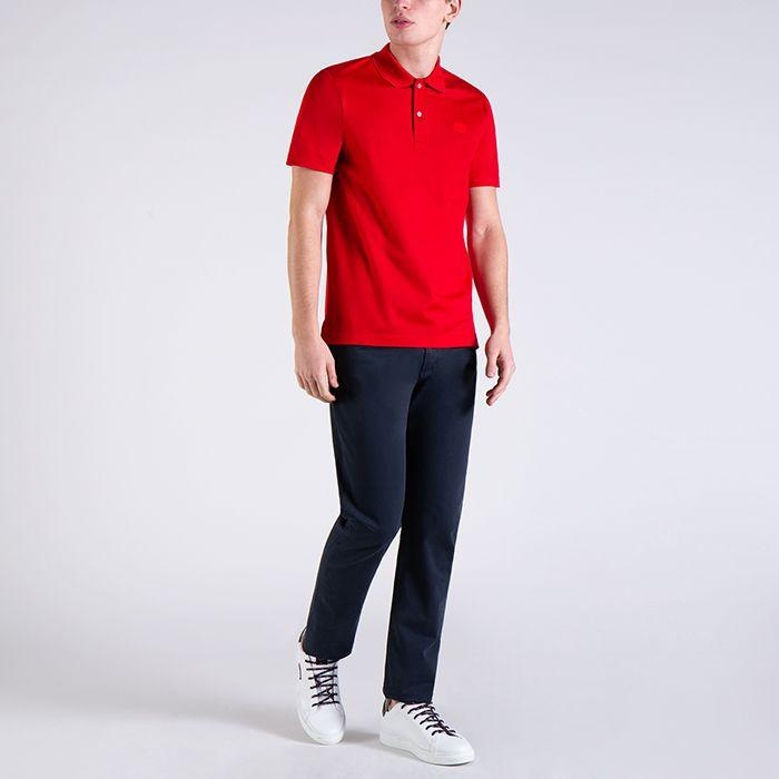 PAUL & SHARK LOGO DETAILS POLO SHIRT