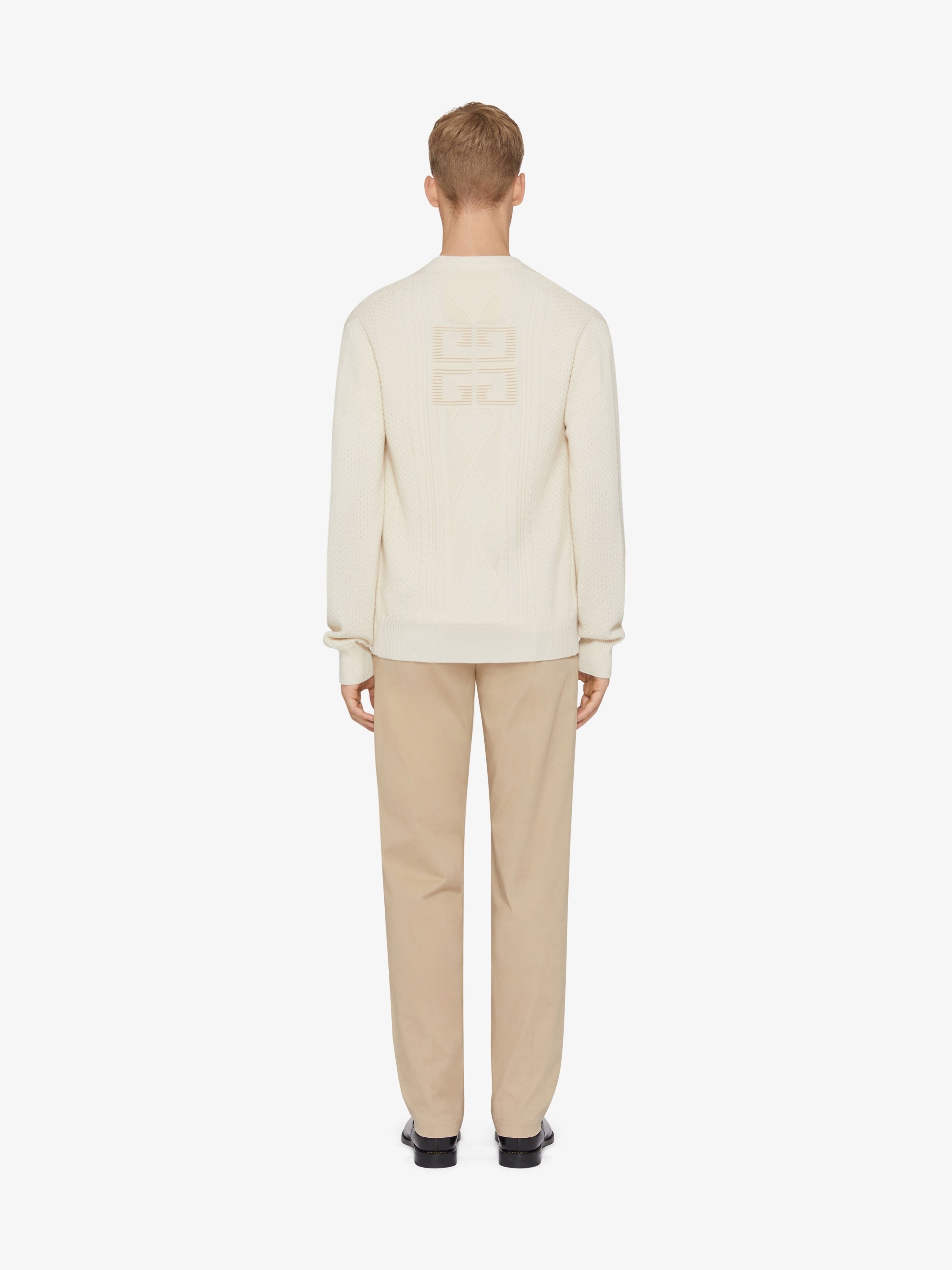 Givenchy Button-up Knit Cardigan In White