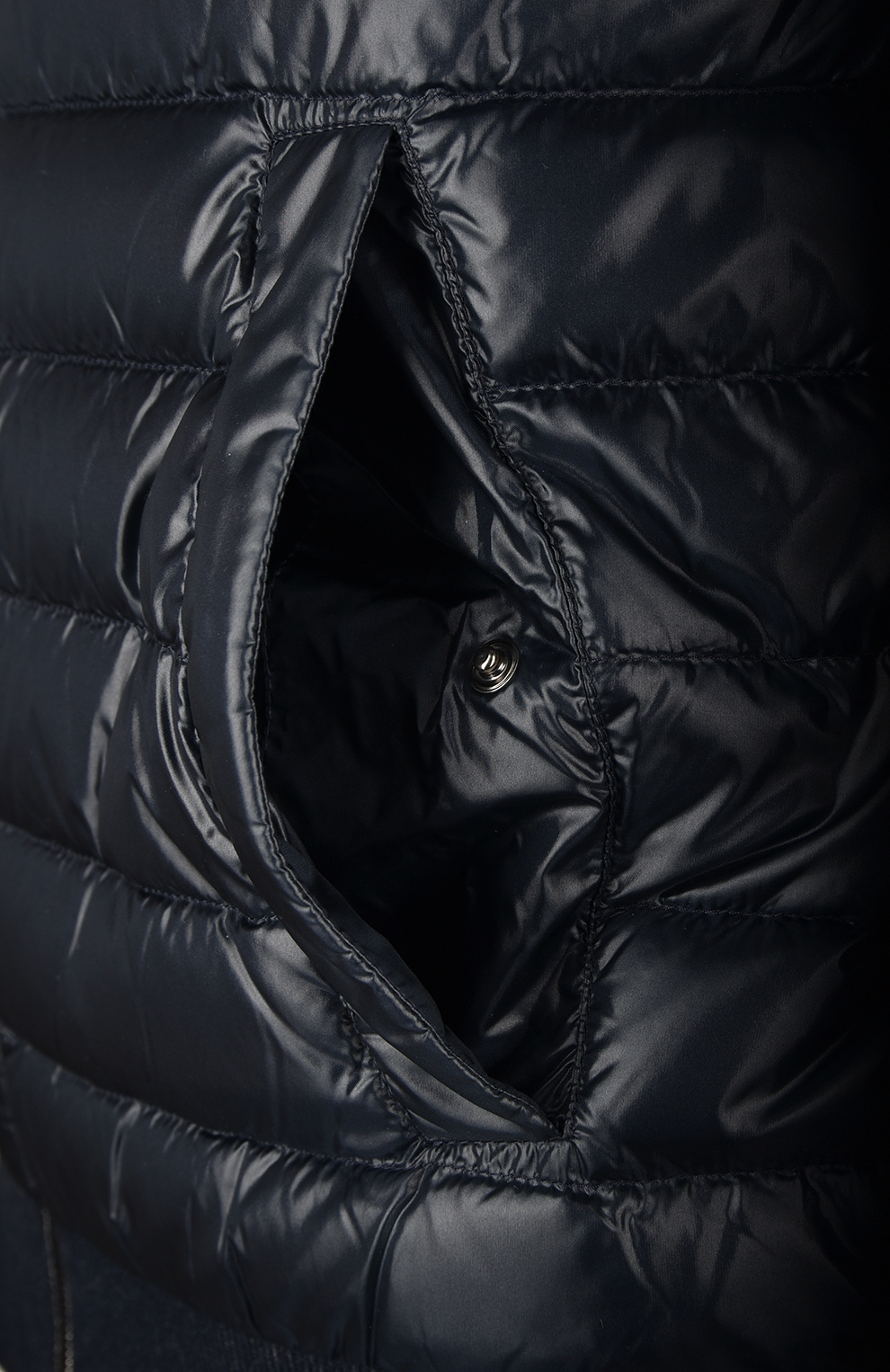 Herno Down-padded Bomber Jacket In Black
