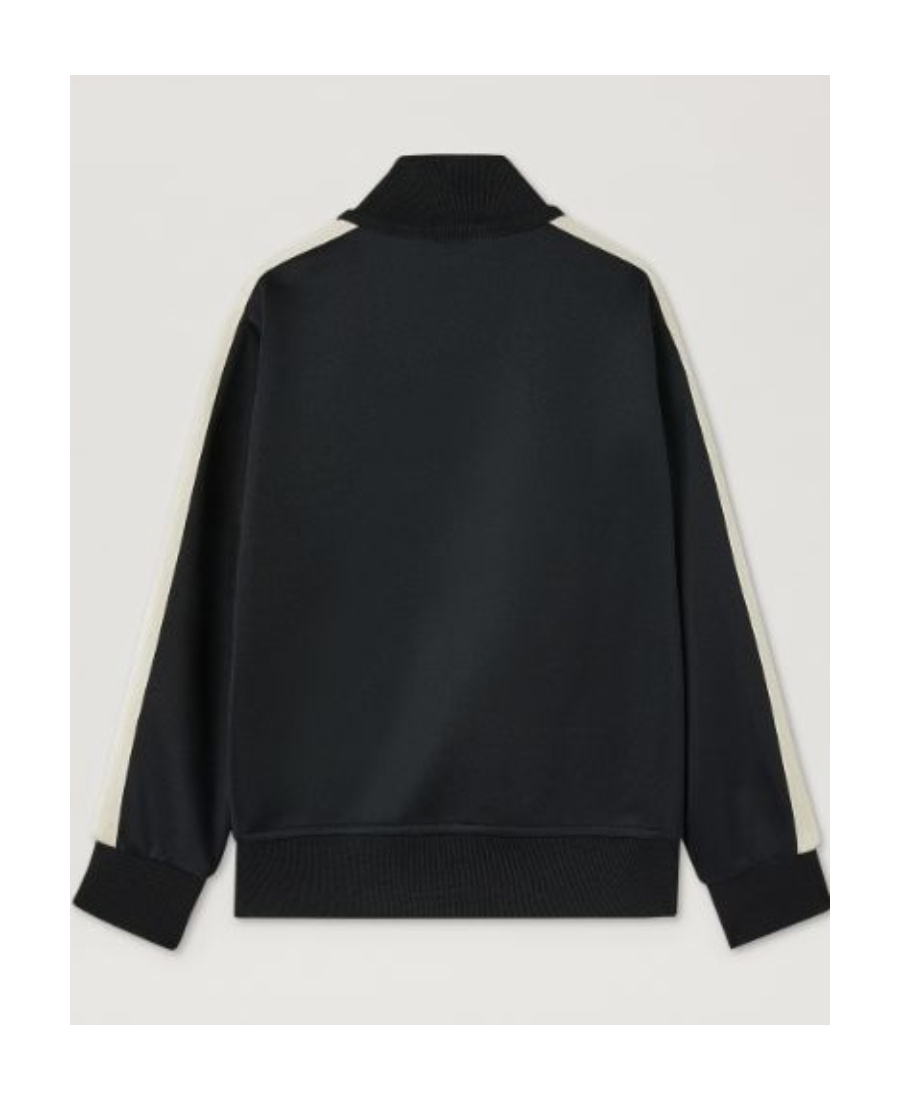 Palm Angels Kids Jacket In Black