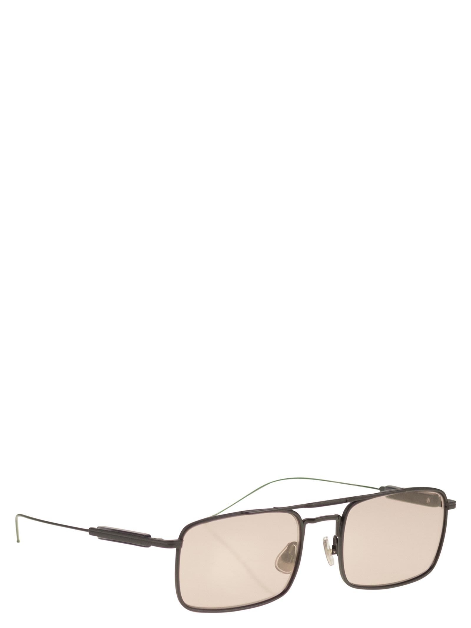 Brunello Cucinelli Full Frame Sunglasses In Black