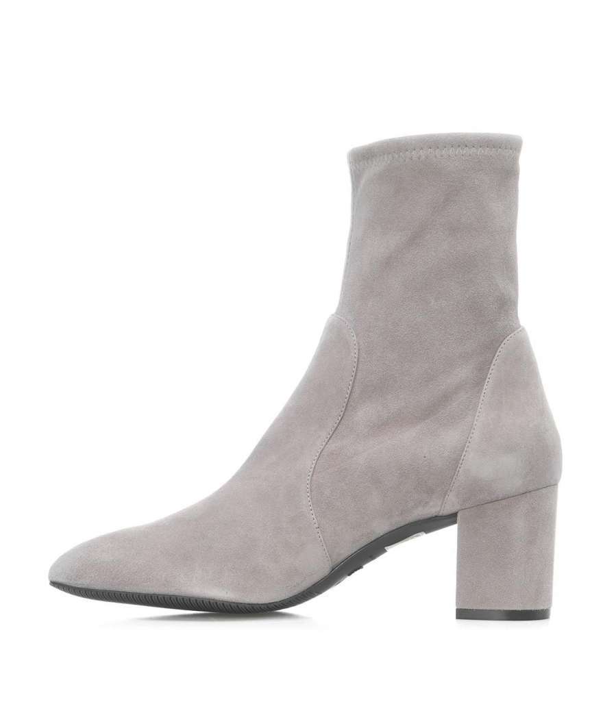 Stuart Weitzman Yuliana 60mm Ankle Boots In Gray