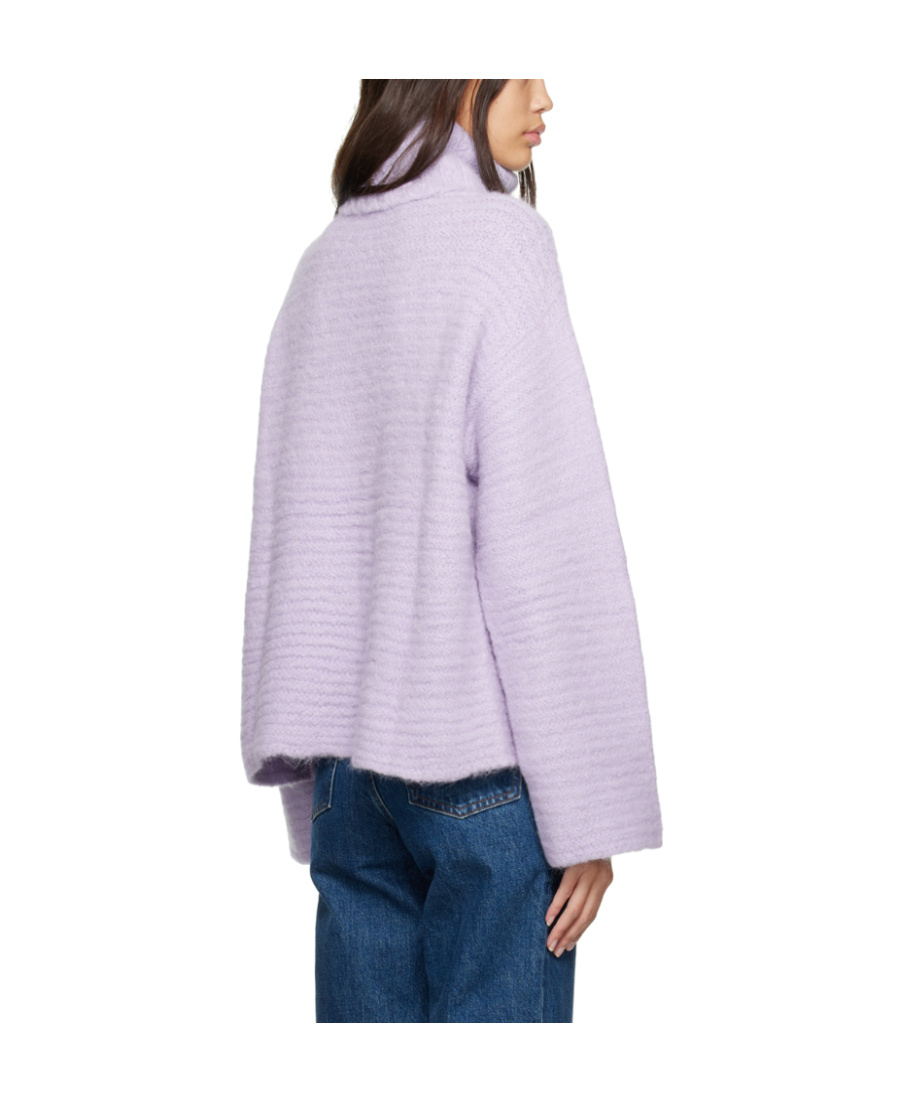Apc Purple Tess Turtleneck In Purple