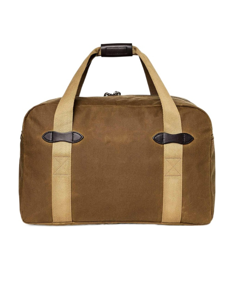 FILSON LOGO-PATCH COTTON DUFFLE BAG 