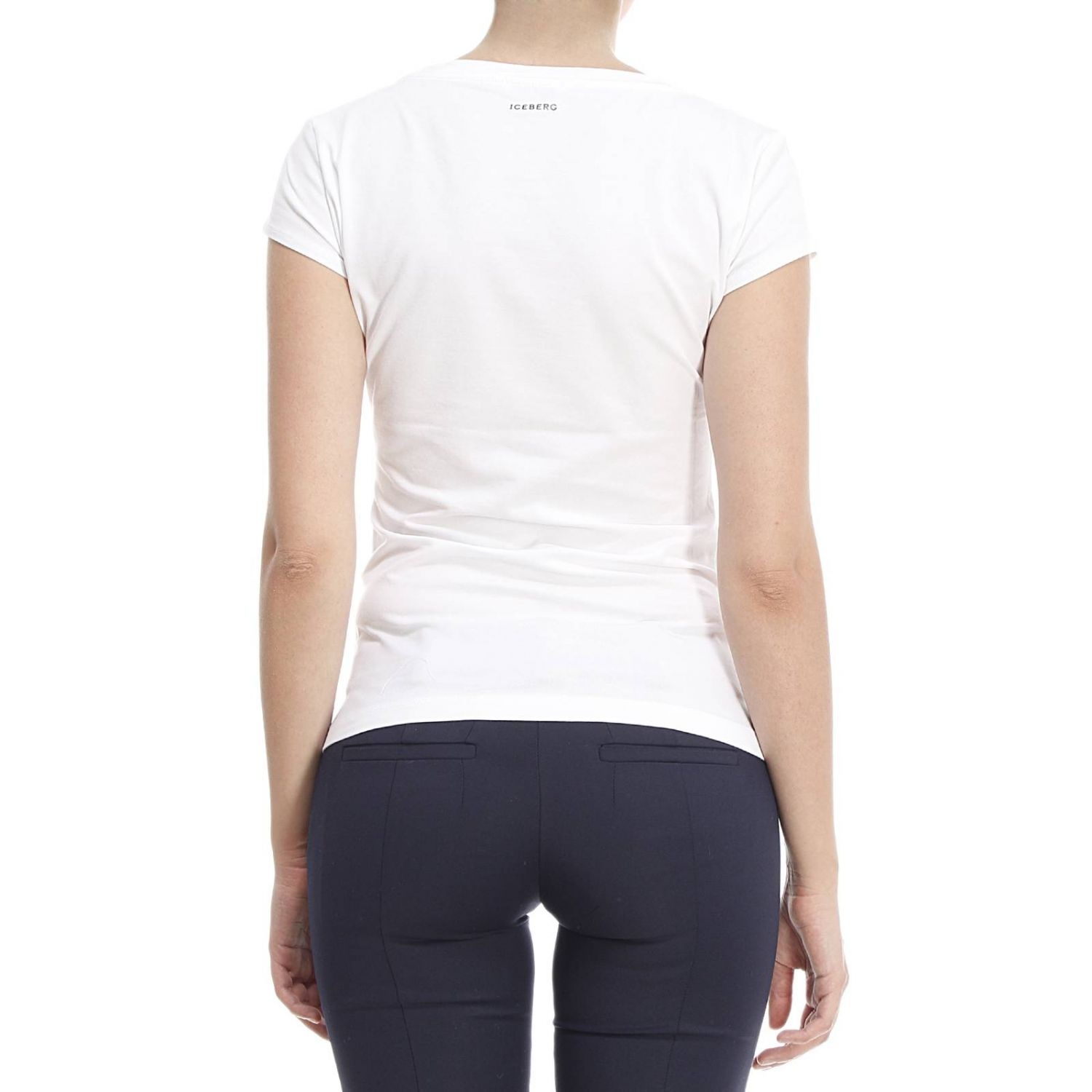 Iceberg Printed T-shirt In White