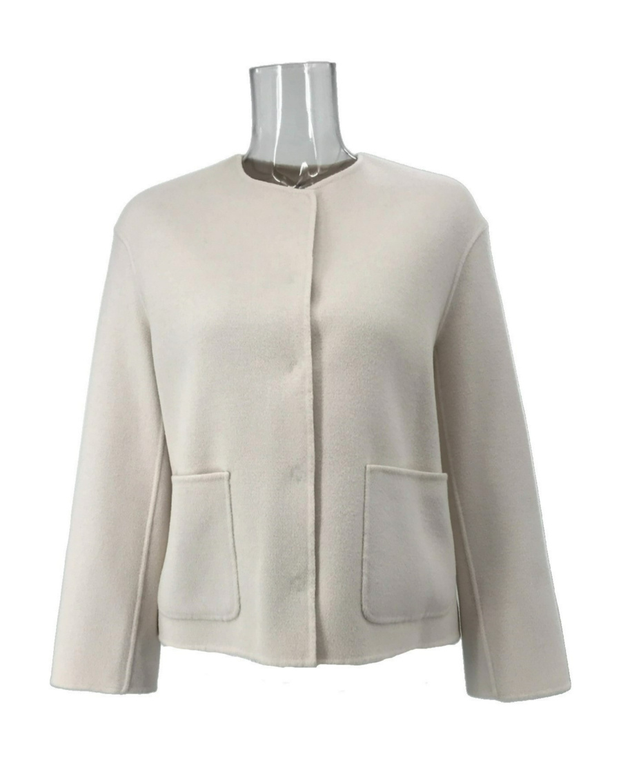 Weekend Max Mara Long-sleeved Casual Jacket In Gray