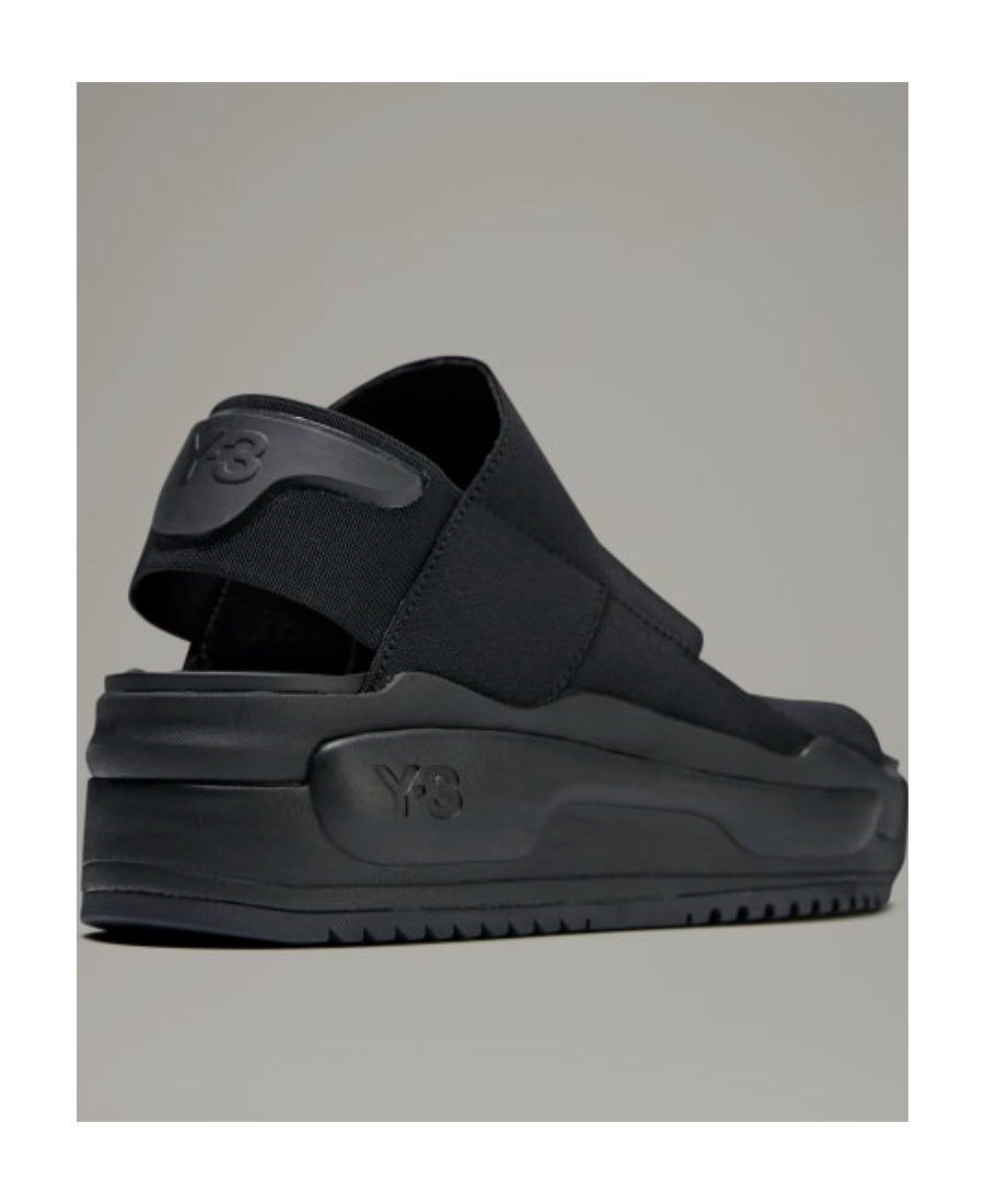 Y-3 Y-3 LOGO EMBOSSED OPEN-TOE SANDALS