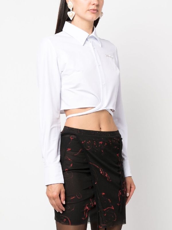 Ottolinger Long-sleeved Shirt In White