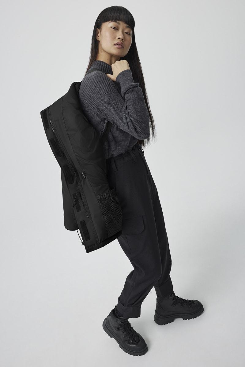 Canada Goose Expedition Parker Down Jacket In Black