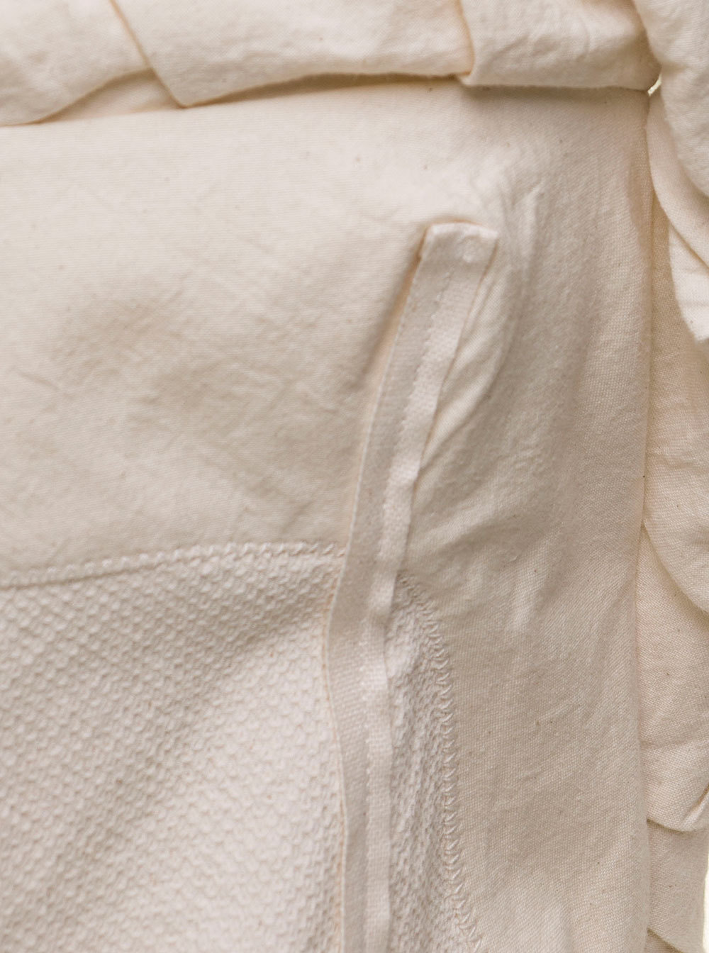 Jacquemus Open-back Ruffle-shoulder Dress In Nude