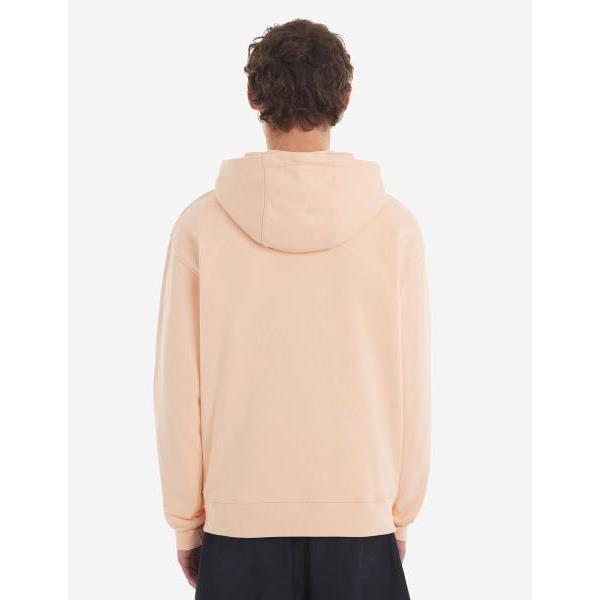 Maison Kitsuné Sweatshirt With Fox Patch In Nude