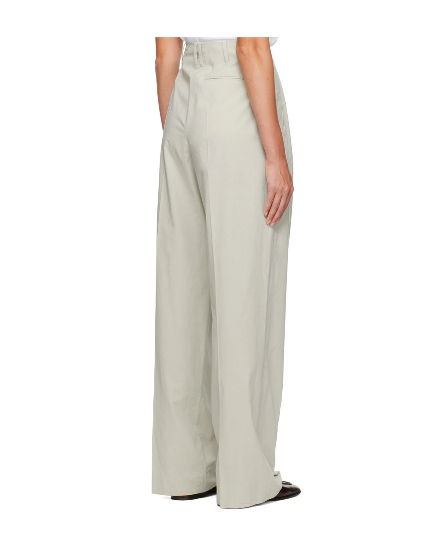 Shop The Row Gaugin High-waisted Casual Pants In White